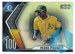 2022 Bowman Chrome Top 100 Pedro Pineda BTP-100